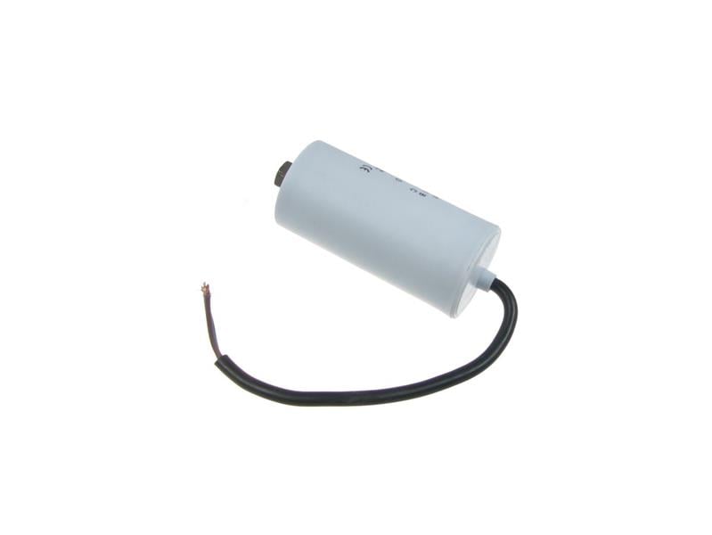 Condenser SC1161, 40 uF, 450-500 V (Cable + screw)