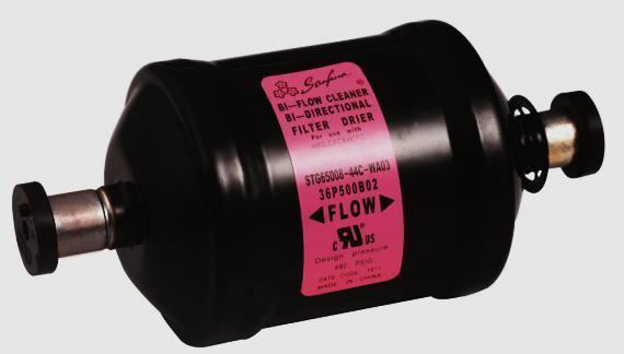 Filtro secador Biflow Sanhua - 16 in3,16 mm vasos de soldadura, STG-B16161-901