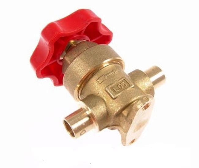 Diaphragm valve Castel 6220/3, 10 mm ODS (3/8"), solder connections
