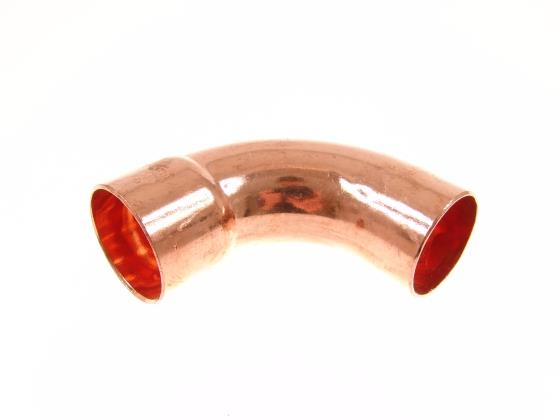 Copper elbow 90° a/i 89 mm, 5001A