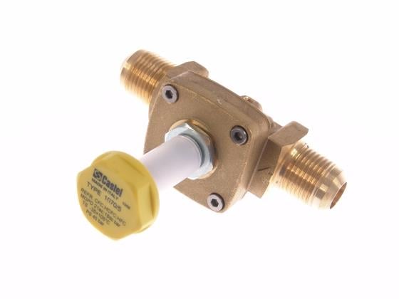 Solenoid valve Castel, NC, flared connection 5/8", without coil, 1070/5S