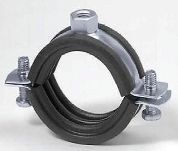 Pipe clamp, two-screw, without sound insulation M8,25-30 mm - 3/4 ".