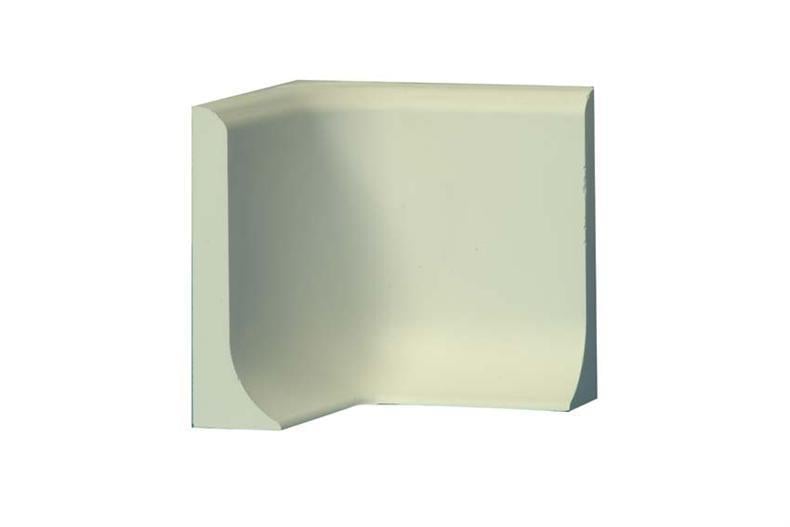 Inner corner for polyester concrete baseboard RAL 9002 - 100x100 mm