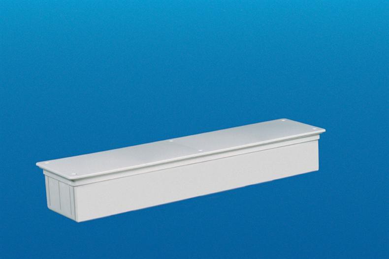 Closed condensate tub without drain small - 427 x 113 x 55 mm