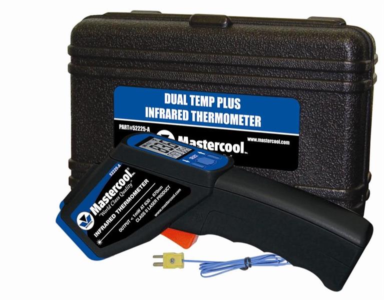Dual Temp' 30:1 Thermometer - IR+Laser/Contact