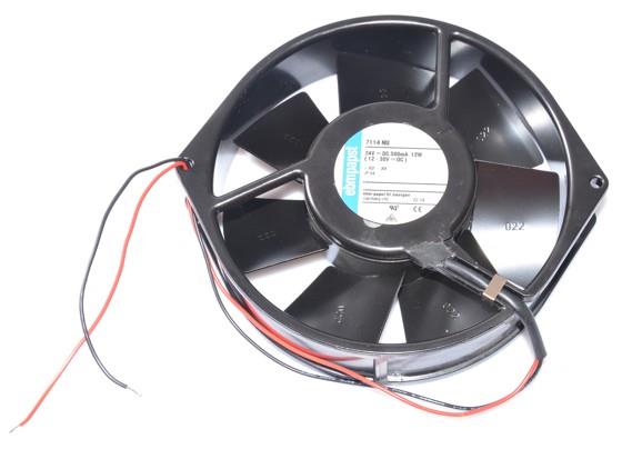 Axiale ventilator EBM 7114NU, D = 150 x 38 mm, 24 V, 2850 tpm