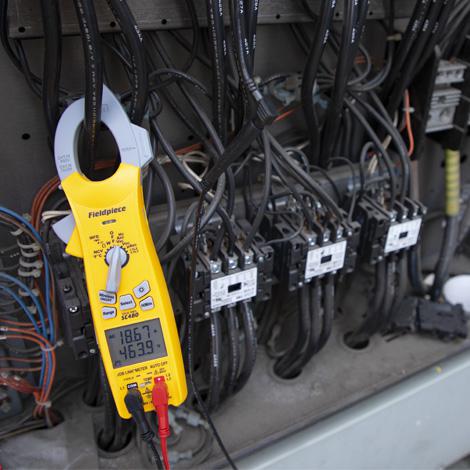 Clamp meter for Job Link® System SC480 FIELDPIECE