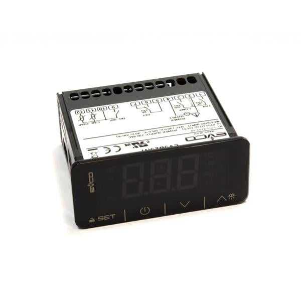 Controlador de refrigeración EVCO - EV3B23N7 230V, 2Hp / 8A / 5A, sin sensor