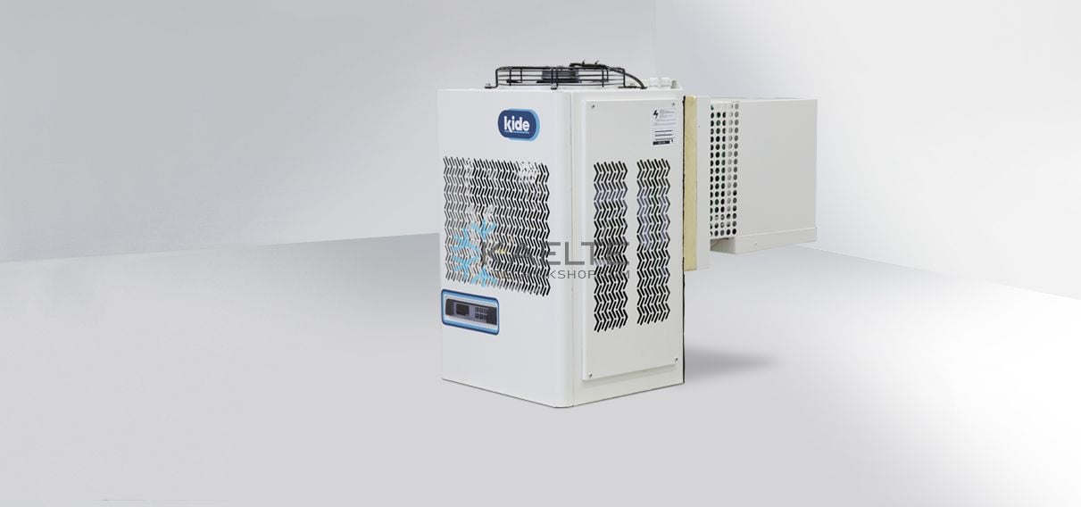 Kide cooling aggregate EMB2010M1X for cold rooms approx. 17m?, 230/1 - 50kW, 1976 W, -5 ?C to 10 ?C
