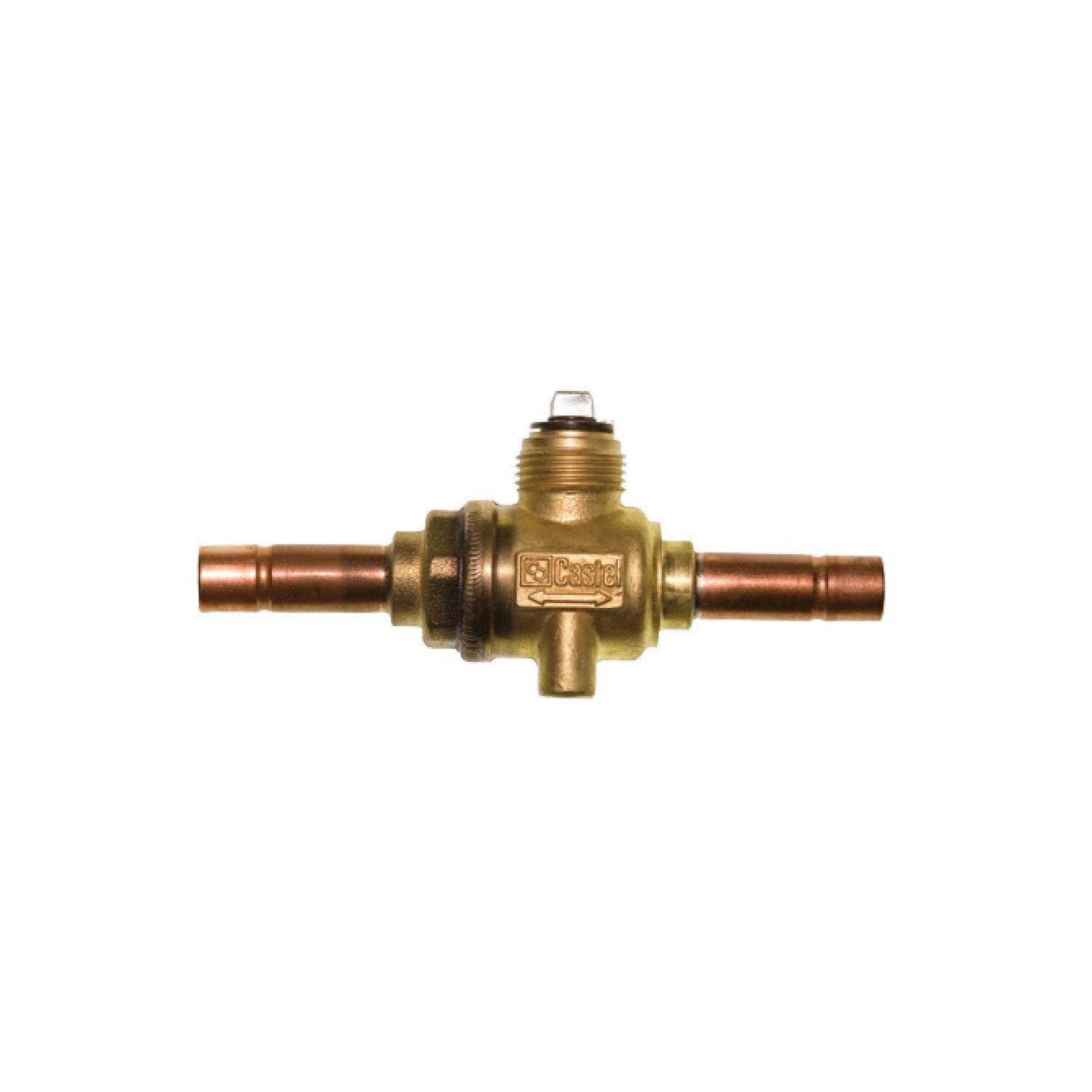 Ball valve Castel 6590 / M6, 6 mm ODS solder