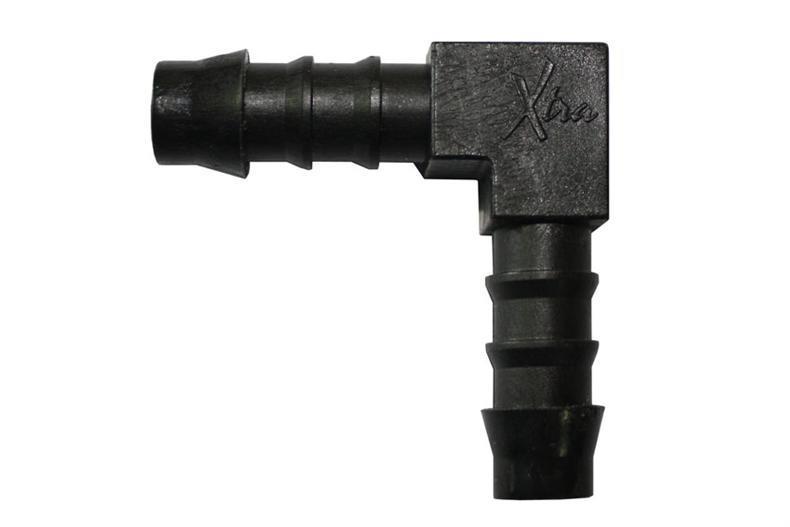 L-connector for 10 mm (3/8") hose, Set (5 pcs)