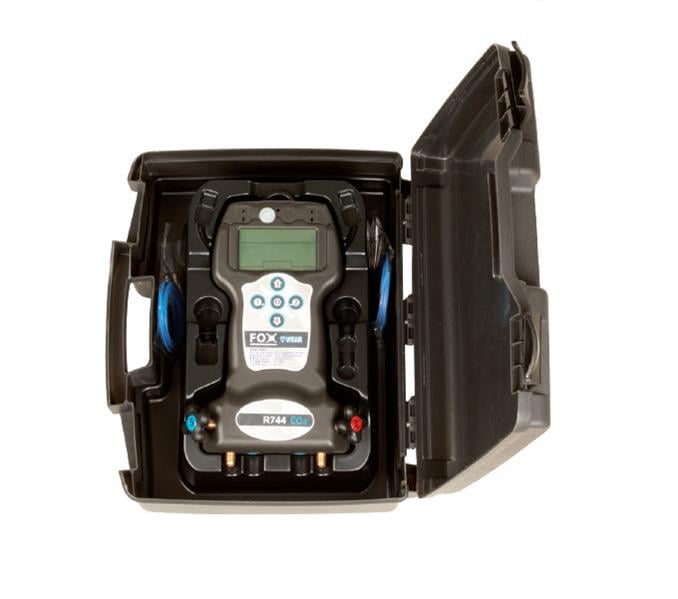 Digitale 2-Way Monteeurhilfe voor R744 (CO2) WIGAM FOX-R744 in koffer
