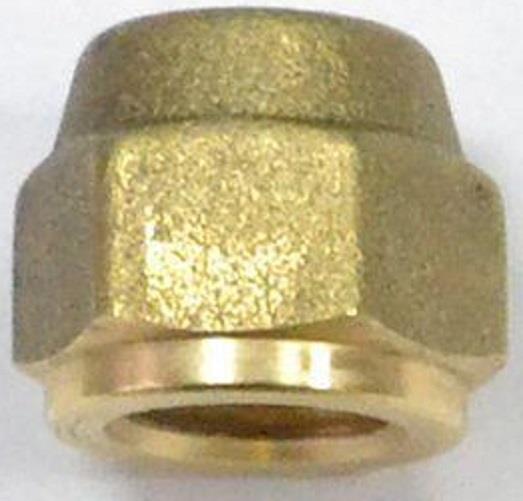 Flanged nut / union nut thread 3/8 "SAE hole size 6.35 mm (1/4") WIGAM NRS4-64