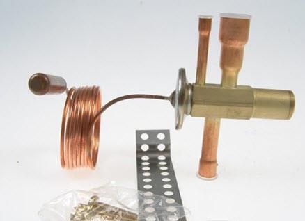 Termostatyczny zawór rozprężny Honeywell, TLK-0.7; R134a, MOP +10°C