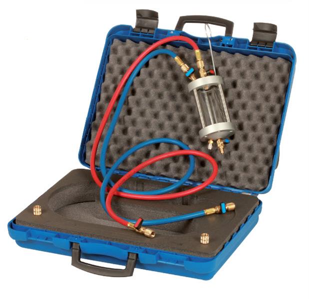 Diagnostic tool, oil and refrigerant Quality control for HVAC systems WIGAM INSPECTOR-HVAC