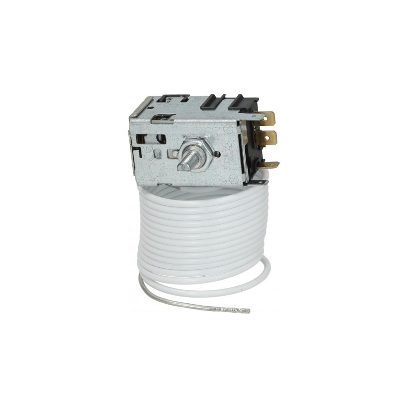 Thermostaat Danfoss 077B1118, 2 Contacten 6A 250V capillaire buis 2500 mm, alternatief voor ATEA A01-0791