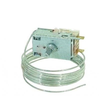 THERMOSTAT RANCO K50-BS3492, protected contacts EBD 6A 250V Capillary tube 2500 mm, cold -26°C, warm -19°C - DT 3°C Half moon axis ø 6x4.6 mm