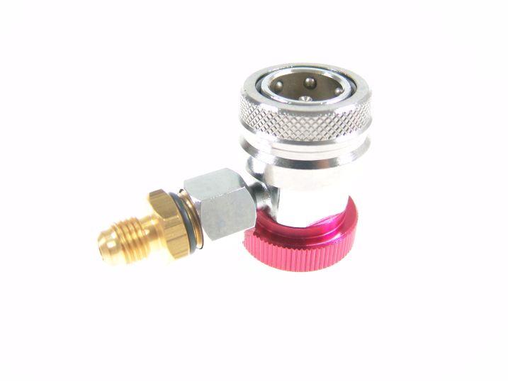 Service Adapter Quick Coupling for A/C high pressure, R134a, thread 14 mm x 16 mm