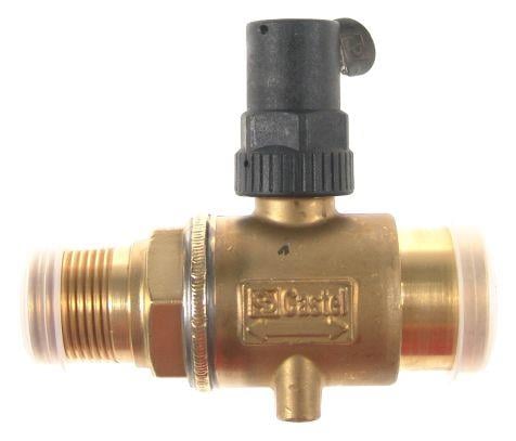 ball shut off valve Castel 3033/88, 1" NPT flare