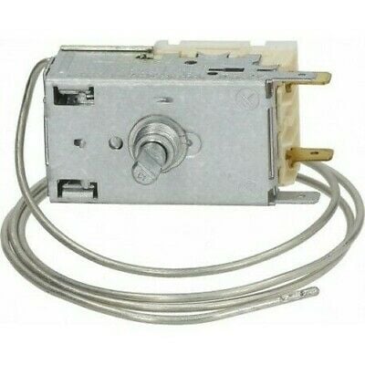 THERMOSTAT Ranco K14-P0152,2 contacts 6A 250V, capillary tube 2000 mm, crescent-shaped pin ø 6 x 4.6 mm, cold -2.5°C, warm +6°C