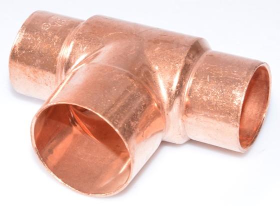 Copper T-piece reduces i / i / i 28-35-28 mm, 5130
