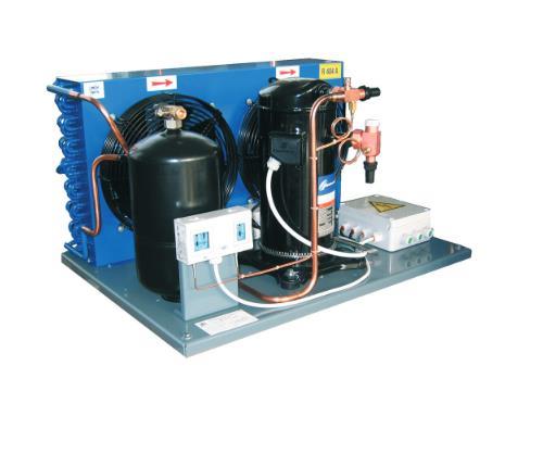 Condensateur KNO 260 - 4x600, JDK, 114,0 kW (R404A, R134a dT 15K)