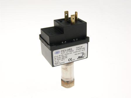 Mini-pressure switch ALCO high pressure, PS3 W6S, 40/33 bar, automatic reset, 0715553