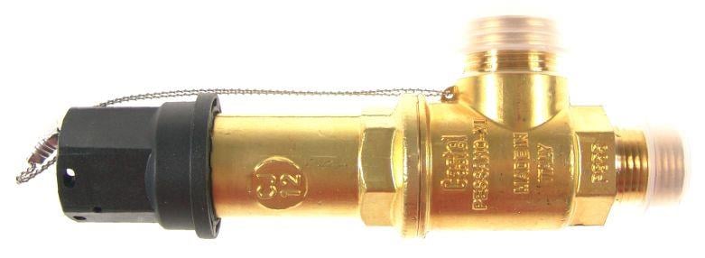 Safety valve CASTEL 3030/44C150, flare 1/2" NPT, 15 bar