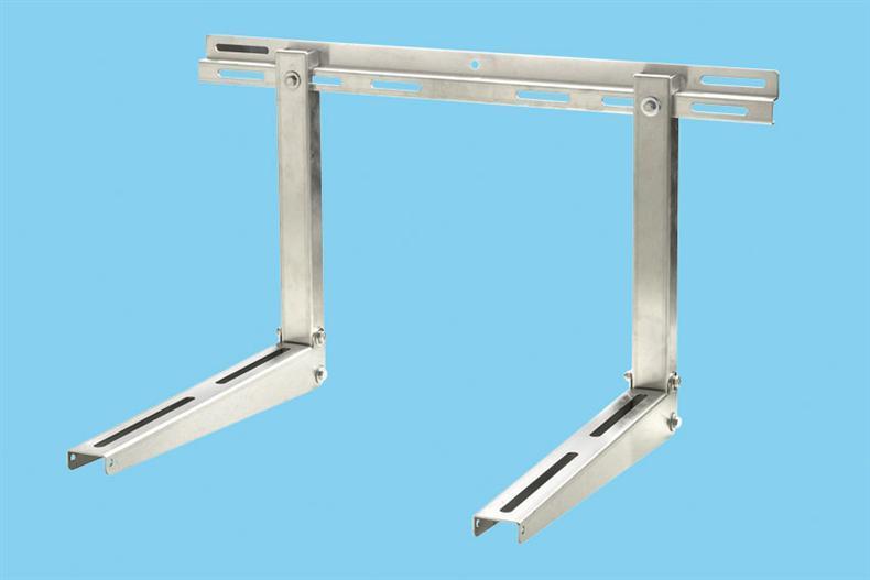 CNS wall bracket ( Stainless steel lever ) with Traverse 530x400x800 - 100 + 100 Kg - screw