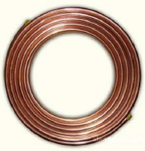 Copper tube Ø 8 mm, thickness 1 mm, 1 m