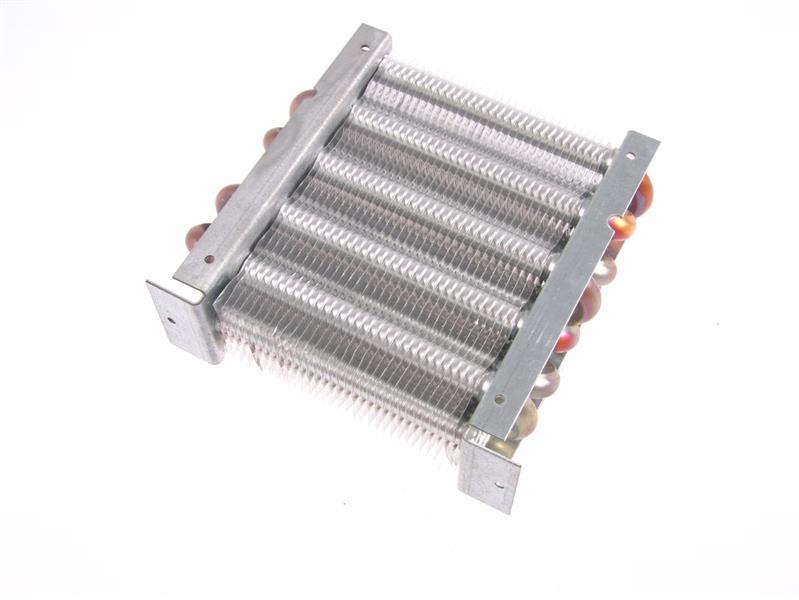 RTV-condensator (zonder ventilator) KT0400 Vitfrigo voor BD50F-compressoren, afmetingen: 120x135x50 mm, 400W.