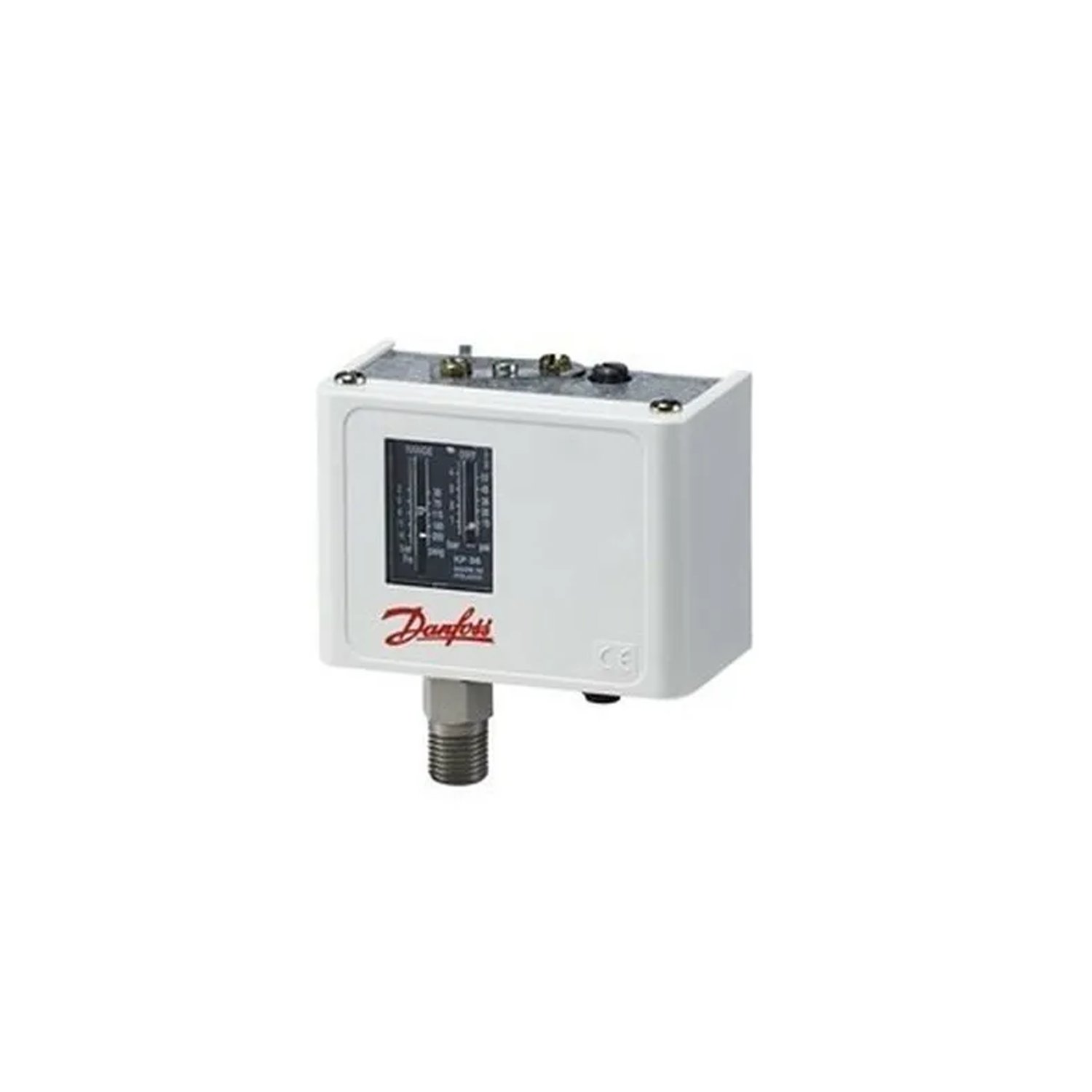 Pressure switch DANFOSS KP5 60-5133 Pressure connection vertical, manual reset