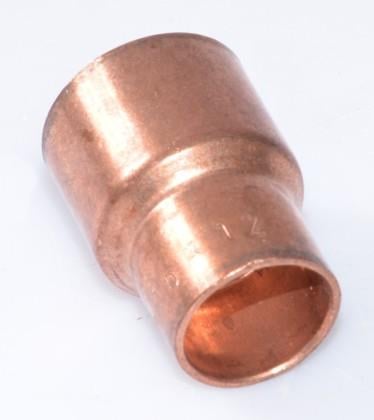Copper reducing socket i/i 16 - 12 mm