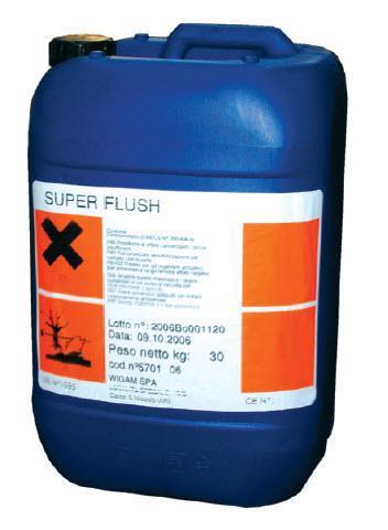 Agente de limpieza para FLUSH 1 PLUS y FLUSH&DRY 6 kg WIGAM SUPER-FLUSH/6