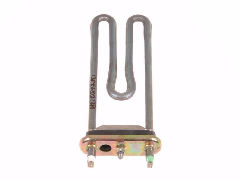 heating element ARISTON, 1700 W, L = 170mm, probe replacement, za 12 087 188, flange with thermal insulation and two connection, grounding and mounting screw and nut.