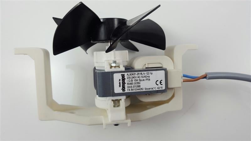 KÜBA-ventilatoreenheid 0003.370368 met korte kabel + adapter voor conversie - identieke substituut voor 0003.367977 en 0003.367891