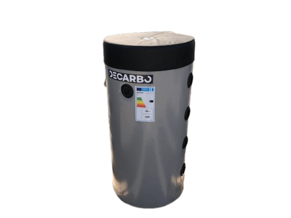 Accumulateur tampon Decarbo pour pompe à chaleur BT-4-200-3 - 200 litres