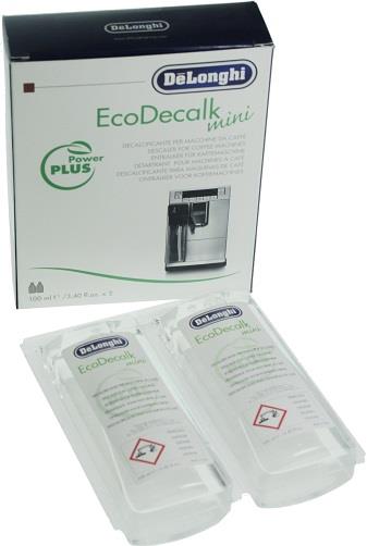 Détartrant DeLonghi, Ecodecalk Mini 2x100ml pour machines à café