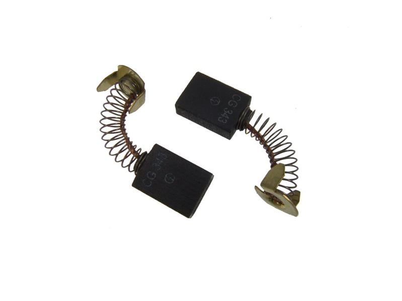 Motor carbon with slip case use for spring. plaited copper wire connection MAKITA - couple, 6.5 x 13.5 x 16 mm. MAKITA 9402, Mitre Saw MAKITA LS1440, LS1013, Hobel MAKITA 1606b, 1806b
