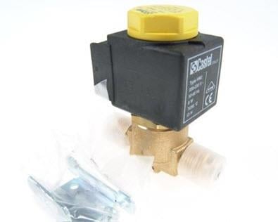 Solenoid valve Castel, NC, flared connection 3/8", with coil, 1064/3A6