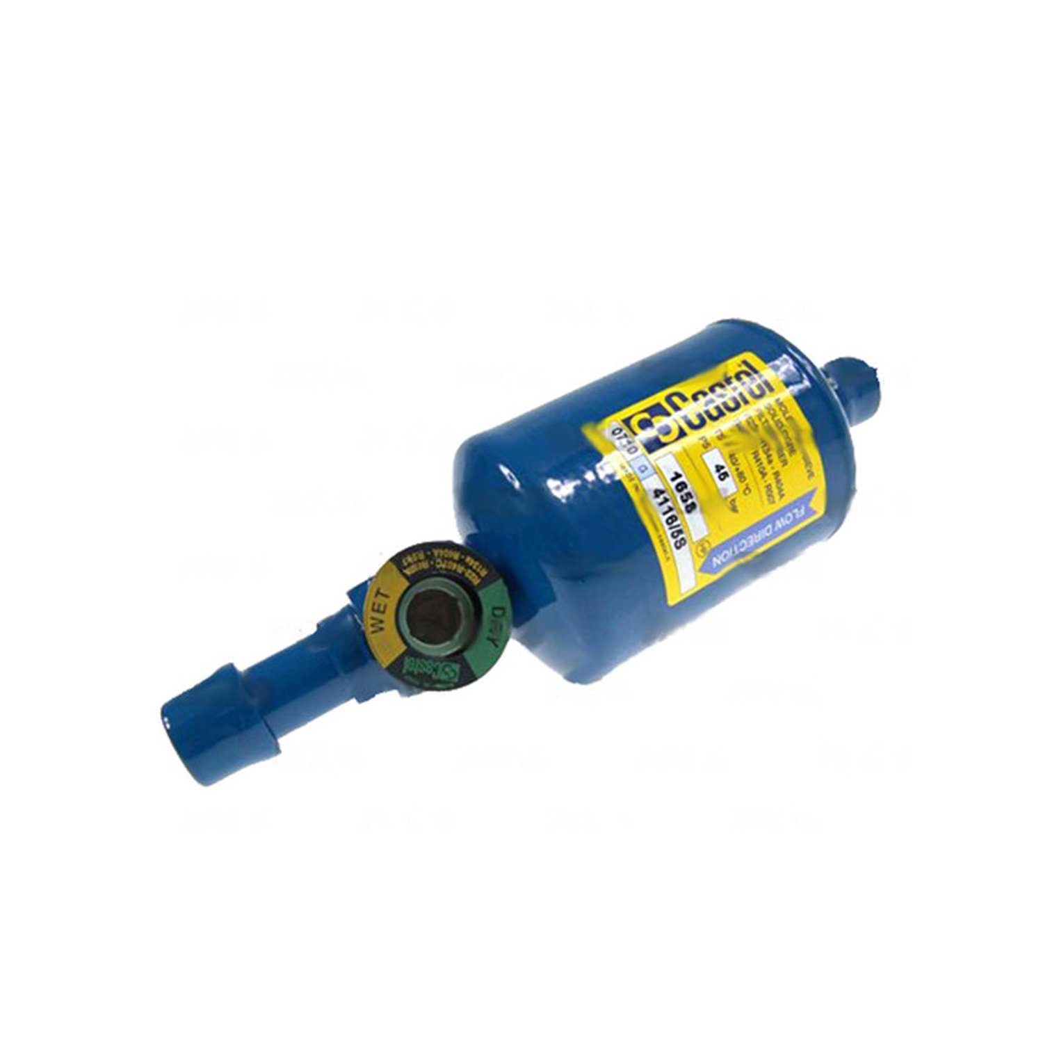 Filter drier with sight glass (combi) CASTEL, CO2, 4116E / 5S, 165S, 5/8 "ODS solder connection