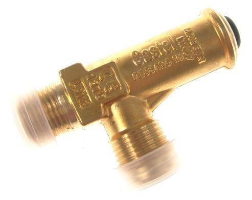 Safety valve flare CASTEL 3060/45C150, 1/2" NPT - 5/8" SAE, 15 bar