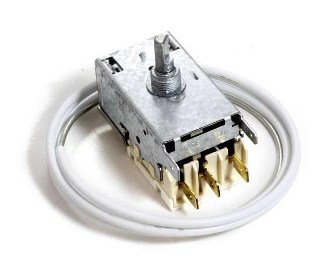 Thermostat RANCO K59-L1096, tube capillaire 1000mm, mini: +5/-7°C, maxi: +5/-26,5°C, 3 contacts, (pour réfrigérateur)