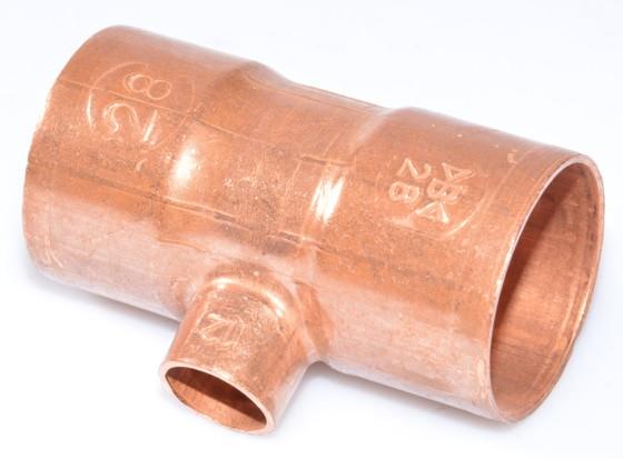 Copper Tee Riduce i / i / i 28-12-28 mm, 5130
