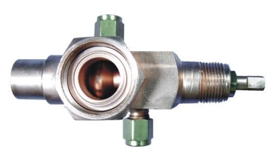 Rotalock valve Dena-Line V02, connection 1.3/4" Rotalock, 1.1/8".