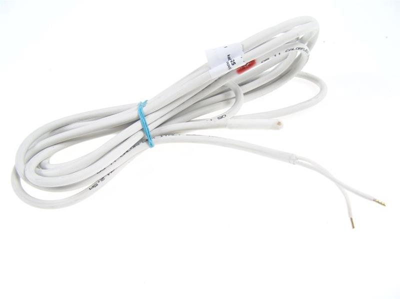 Câble chauffant silicone, 100 W, 230 V, partie chauffante 2,5 m, longueur 3,5 m