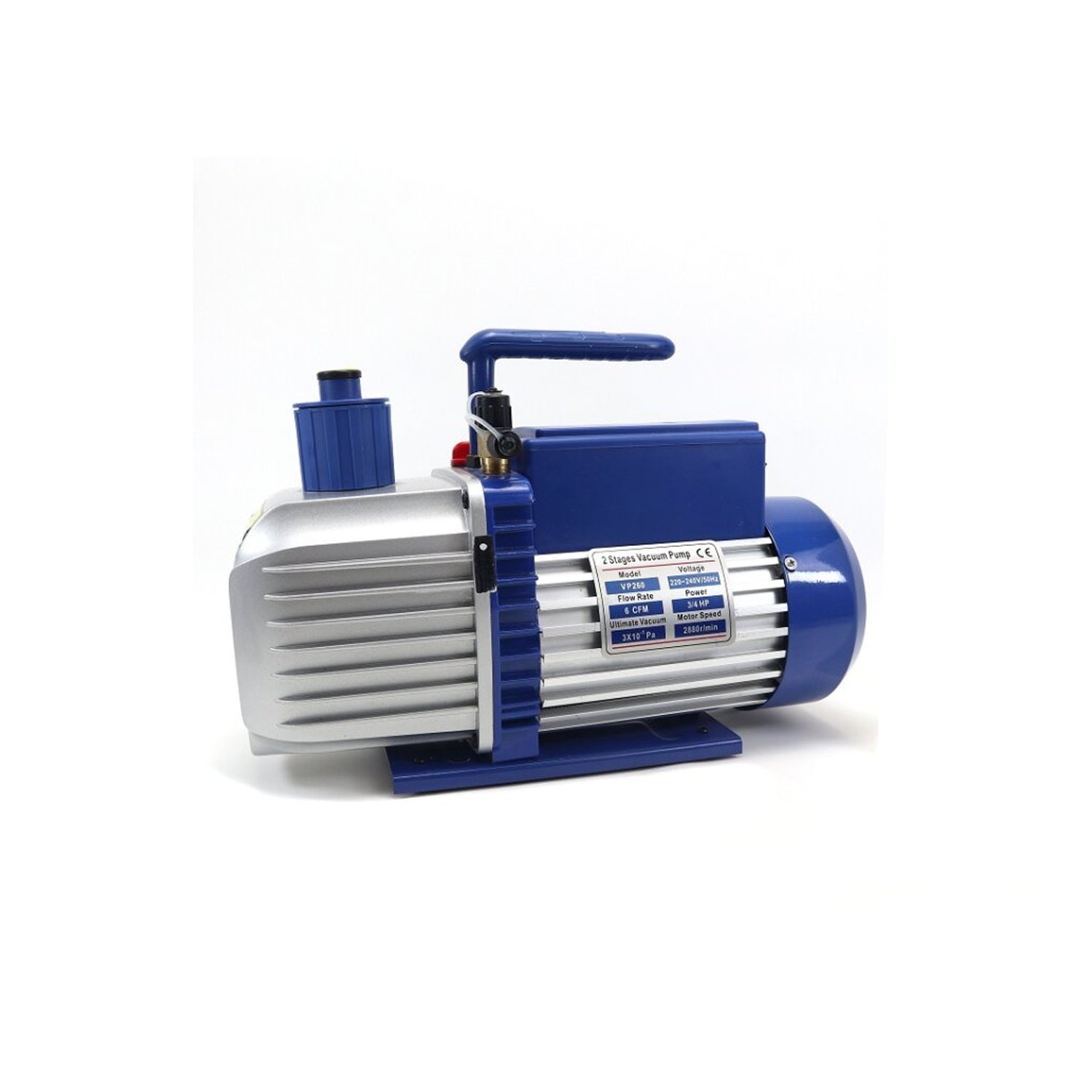 Vacuum pump double voltage 170/142 lit/min - 2-stage, Mastercool 90066-2V-220SVB