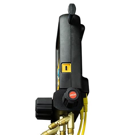Wireless SMAN refrigerant assembly aid with 4 connections and micrometer measuring device SM480V FIELDPIECE