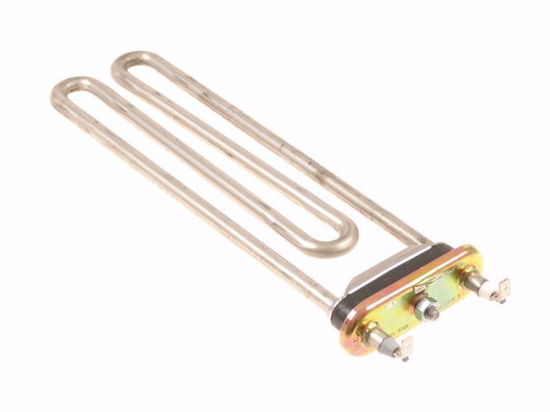 heating element WHIRLPOOL, T 12 4819259284592050 W, L = 240mm with safety, flange with thermal insulation and two terminal lugs, grounding and mounting screw and nut