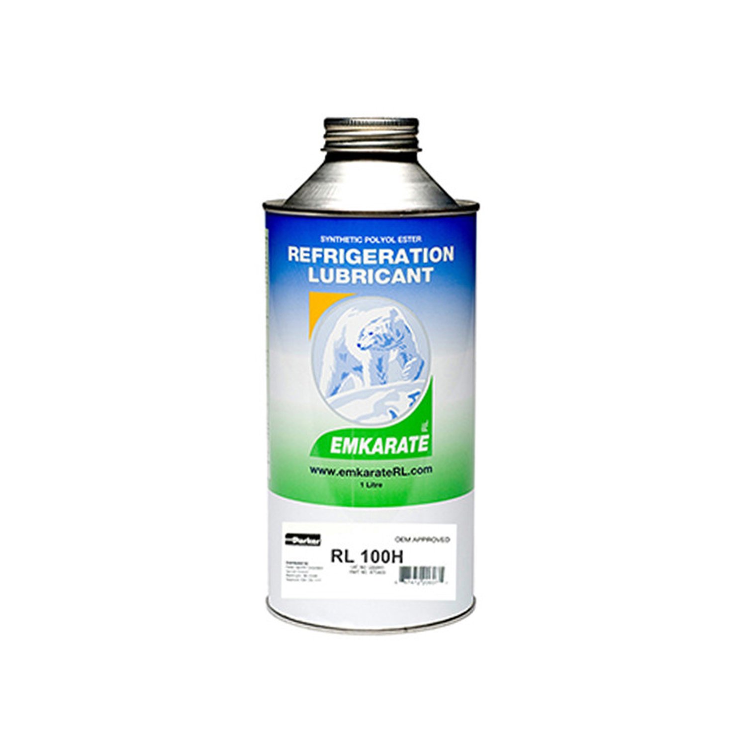 Aceite de compresor Emkarate RL100H (POE), botella de 5 L